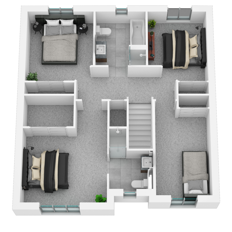 4 bedroom detached Canterbury for sale in Tranent plot 77 Walker