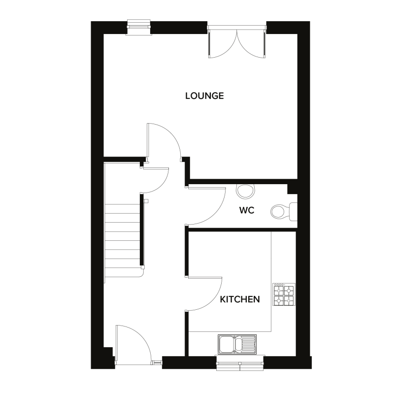 Walker Group | New Homes To Buy In Scotland - Glenelg End - Glenelg floor plans GF