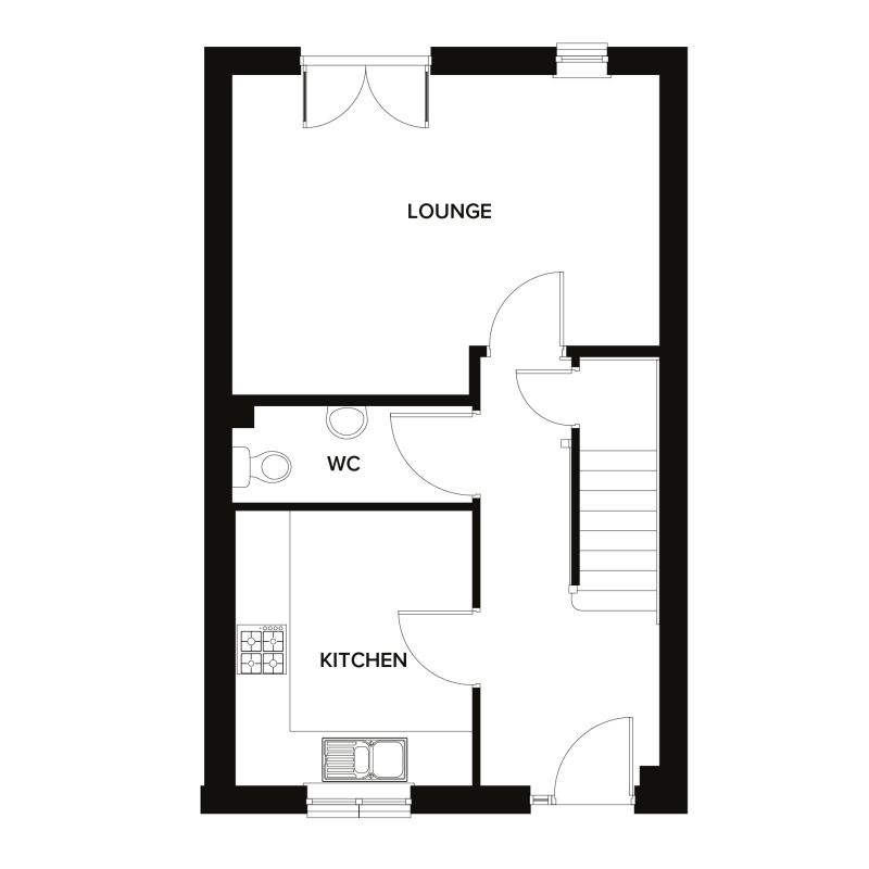 Walker Group | New Homes To Buy In Scotland - Glenelg End - OP Glenelg floor plans GF