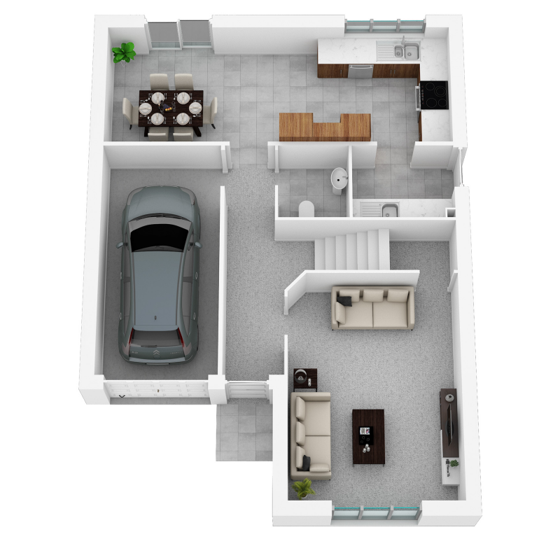 Walker Group | New Homes To Buy In Scotland - Kidston - The Kidston Ground Floor