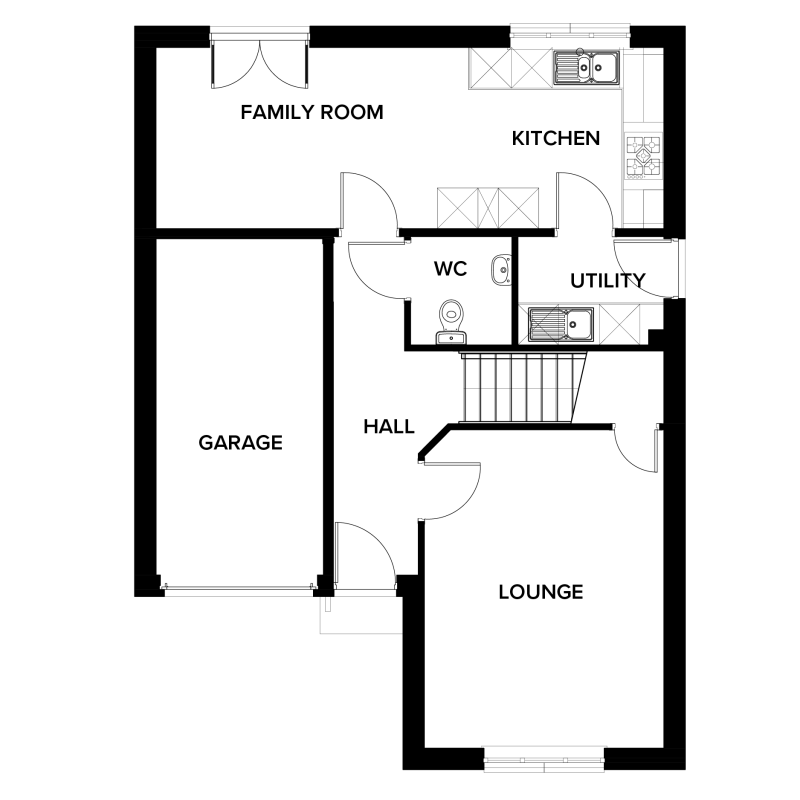 Walker Group | New Homes To Buy In Scotland - Kidston - Kidston floor plans GF