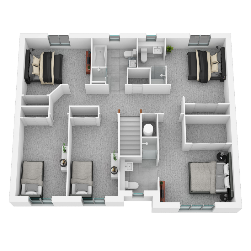 Roxburgh for sale in Tranent plot 75 Walker Group New build homes