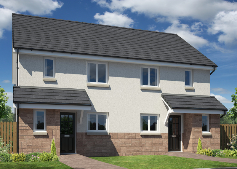 Walker Group | New Homes To Buy In Scotland - Albury semi / end - Albury Monarchs Way AS