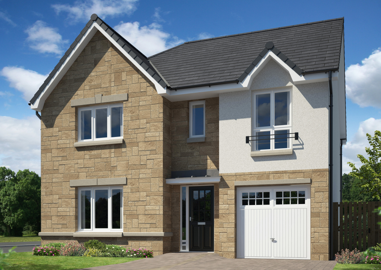 Walker Group | New Homes To Buy In Scotland - Canterbury Corner - Canterbury Corner Dalhousie OPP