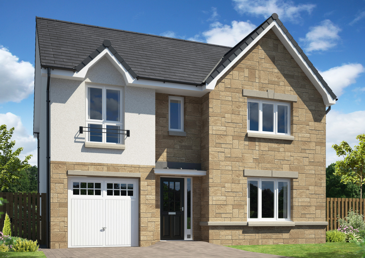 Walker Group | New Homes To Buy In Scotland - Canterbury - Canterbury Dalhousie AS