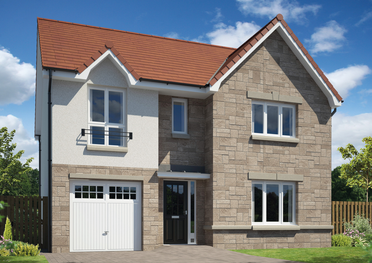 Walker Group | New Homes To Buy In Scotland - Canterbury - Canterbury Tranent Area D AS