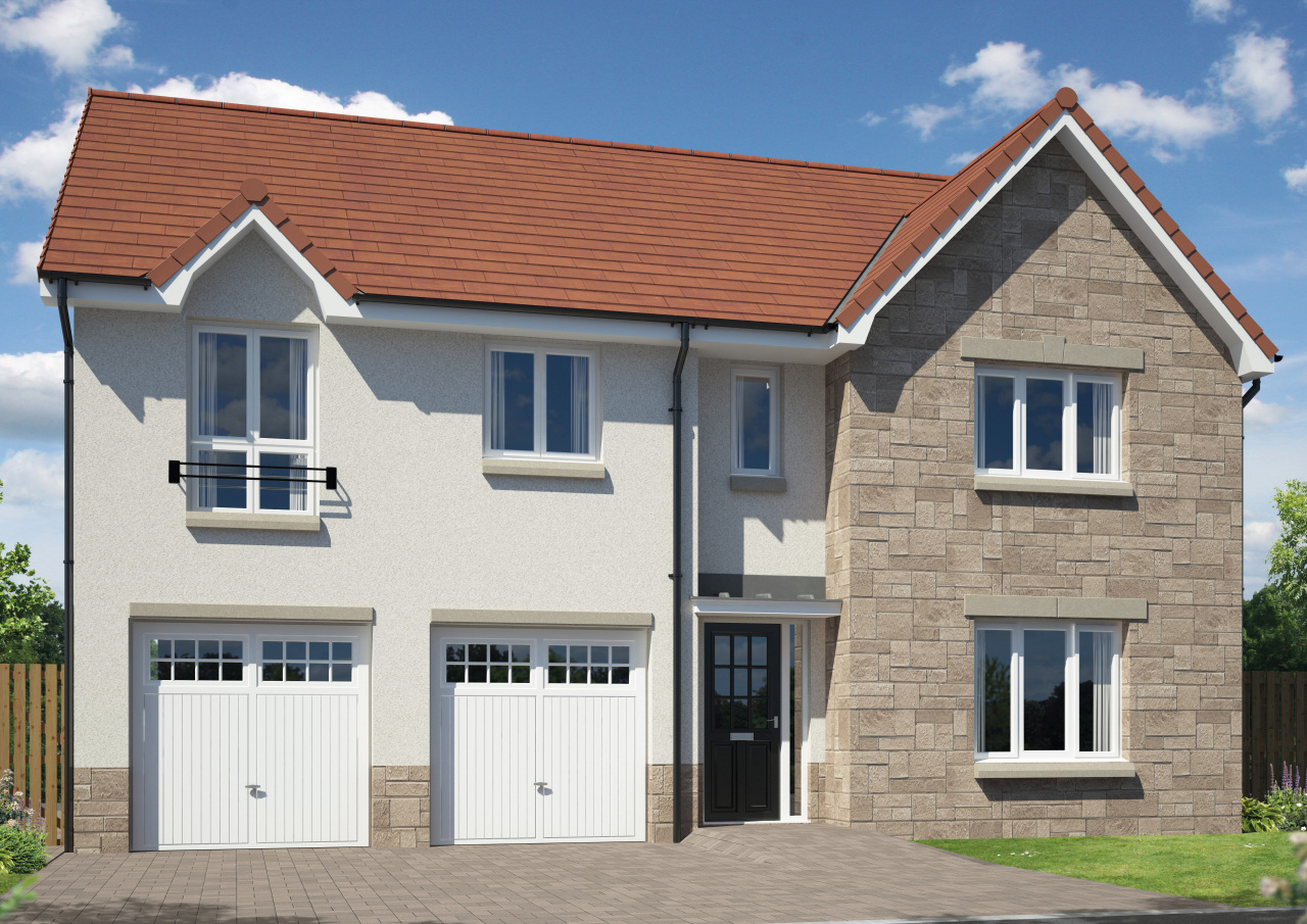 Roxburgh for sale in Tranent plot 75 Walker Group New build homes