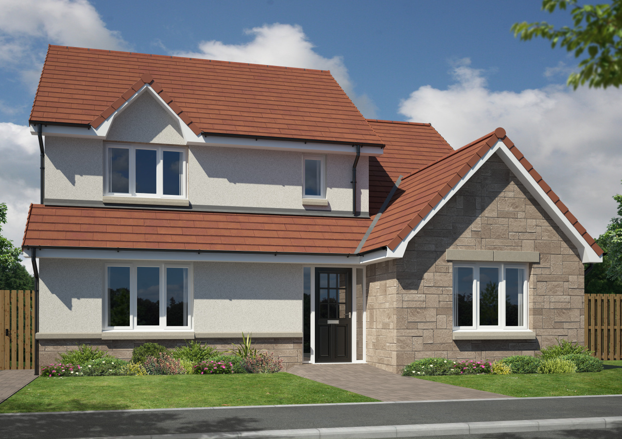 Walker Group | New Homes To Buy In Scotland - Thornbridge - Thornbridge Tranent Area D 3 pane AS