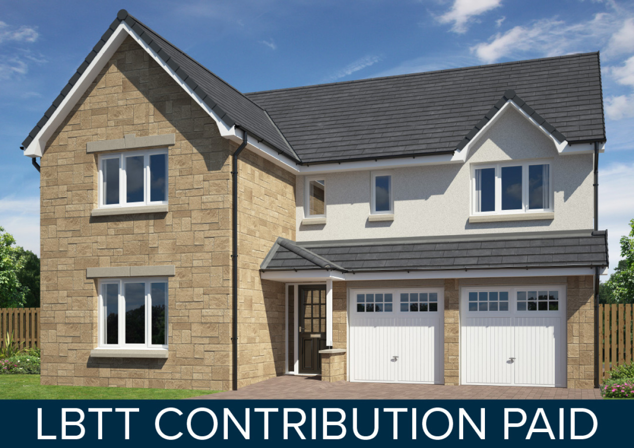 5 bedroom detached Oakleigh £10,000 LBTT contribution paid for sale in Bonnyrigg plot 39 5 bedroom detached Oakleigh £10,000 LBTT contribution paid for sale in Bonnyrigg plot 39