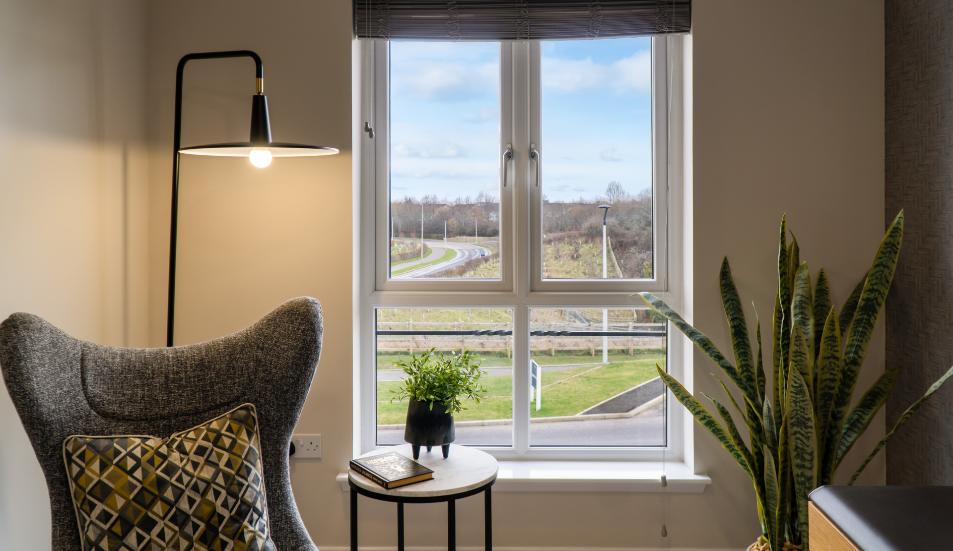 Home Office View brighter