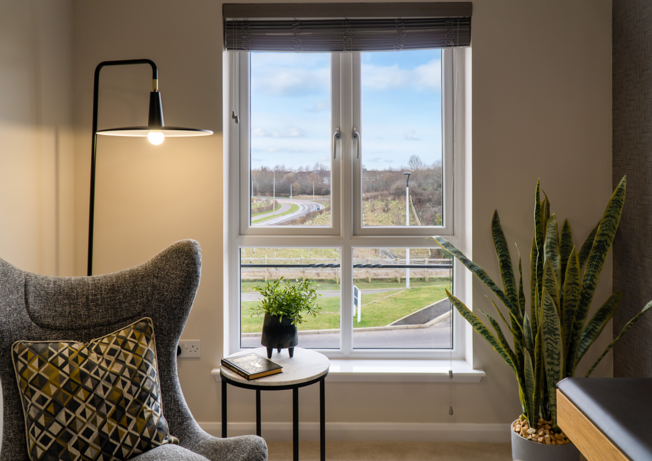 Home Office View brighter