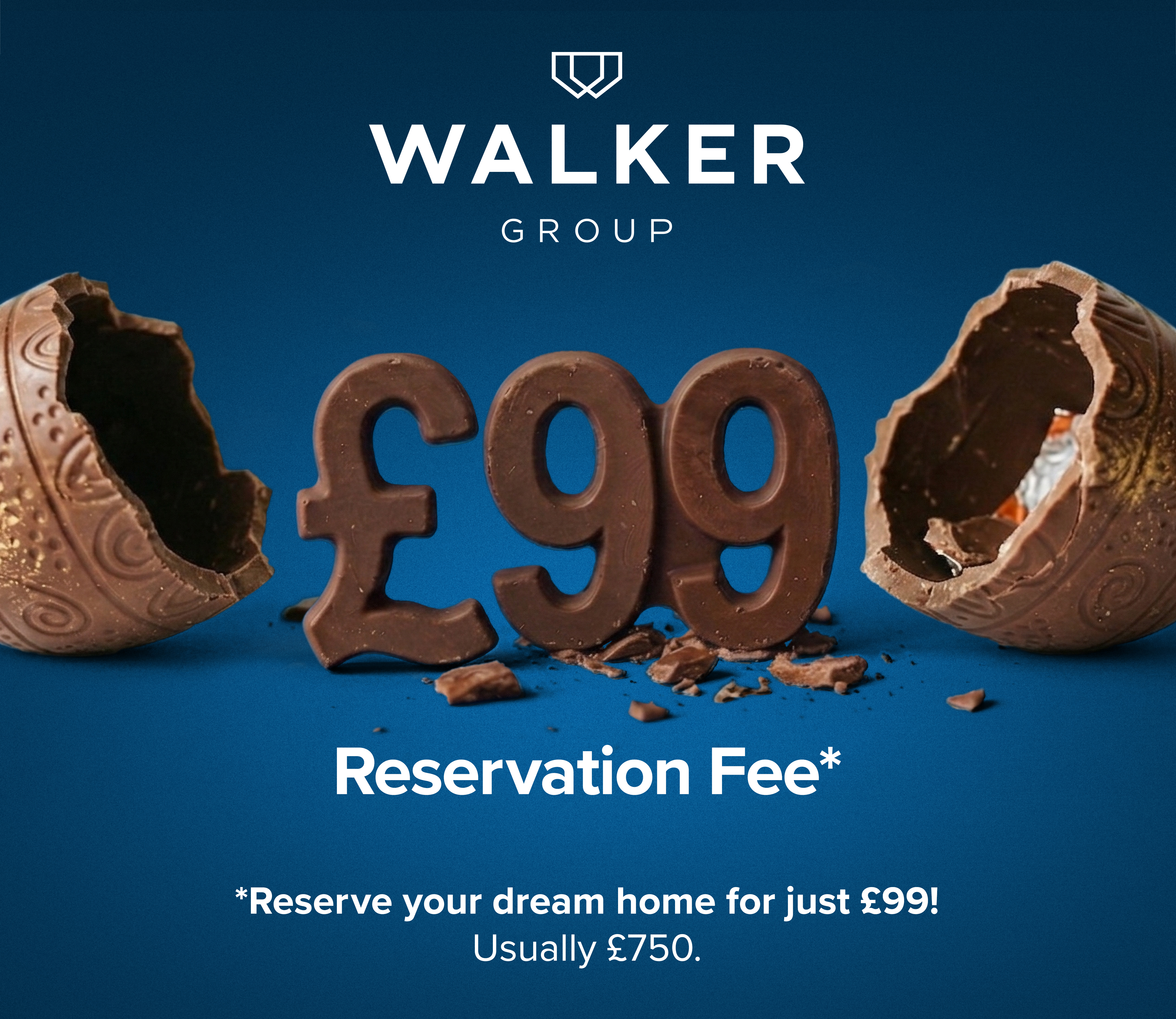 J006626 Walker &pound;99 Reservation Fee Easter